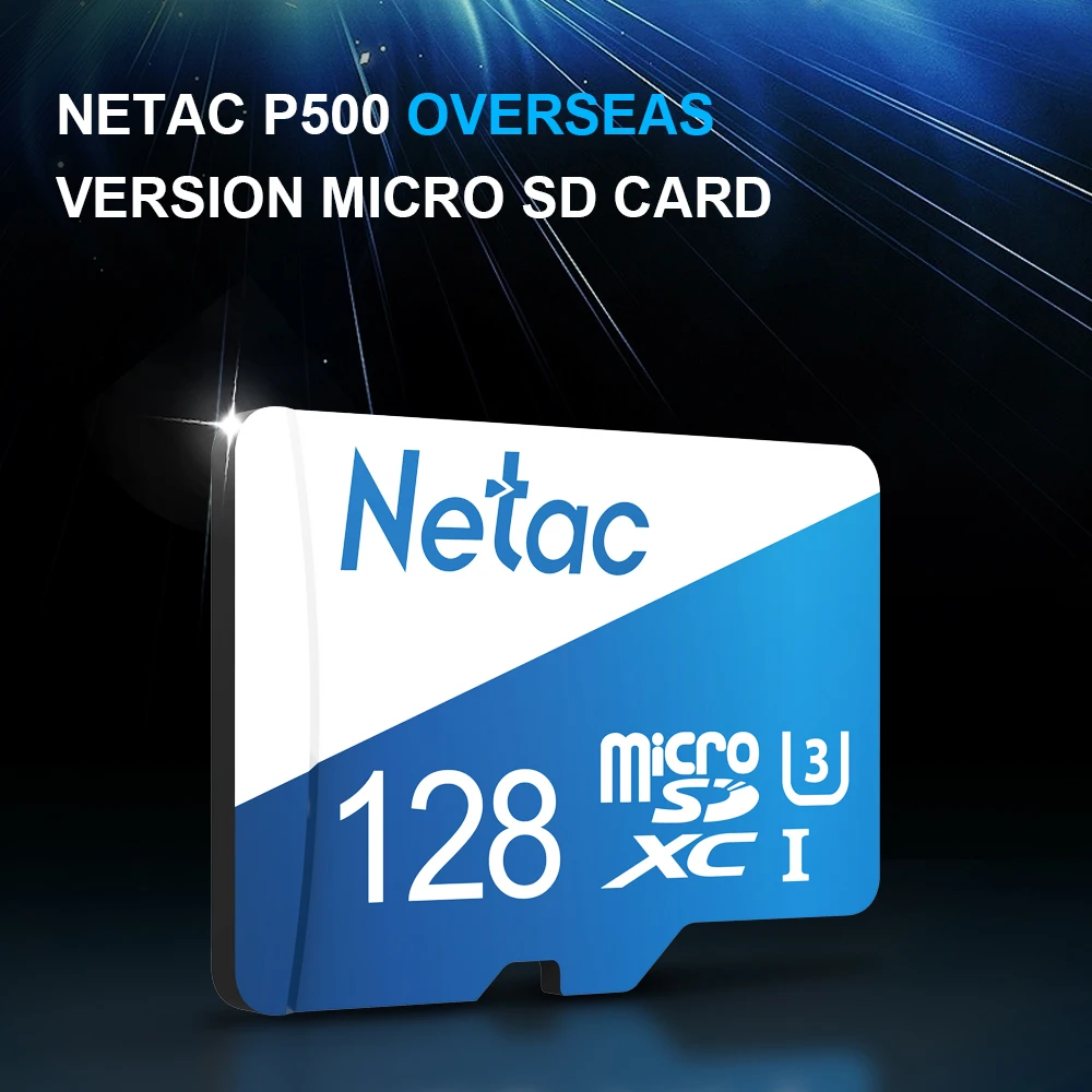 Netac P500 версия для зарубежных Class 10 Micro SDXC карты памяти флэш память хранения данных