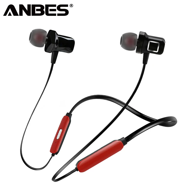 Bluetooth наушники беспроводные супер бас звуковые спортивные музыкальные шейные с