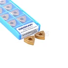 Токарный станок с ЧПУ WNMG080404, WNMG080404-ZM, LF9018, твердосплавные режущие пластины с покрытием CVD для обработки стальных деталей