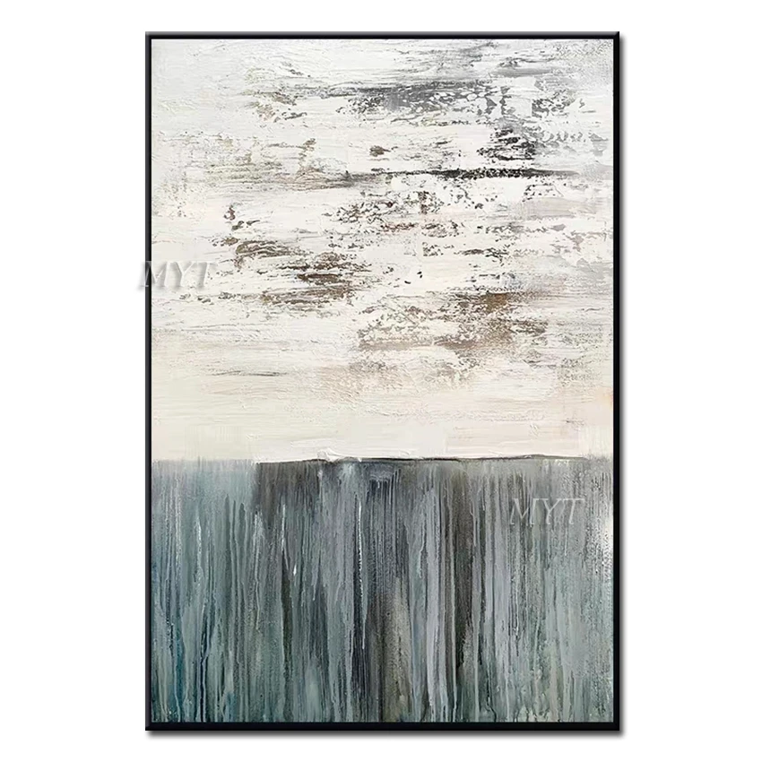 

Sky And Waterfall Abstract Oil Painting On Canvas Living Room Home Pictures Modern Wall Art Oil Paintings 100% Handpainted