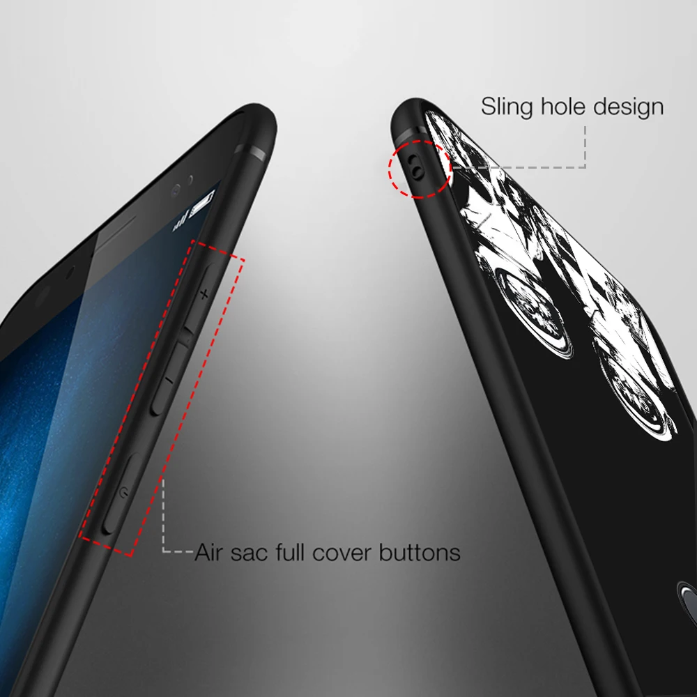Ультратонкий матовый Мягкий ТПУ чехол для телефона Huawei Y3 Y5 Prime Lite Y6 Pro Y7 Pro|Бамперы|