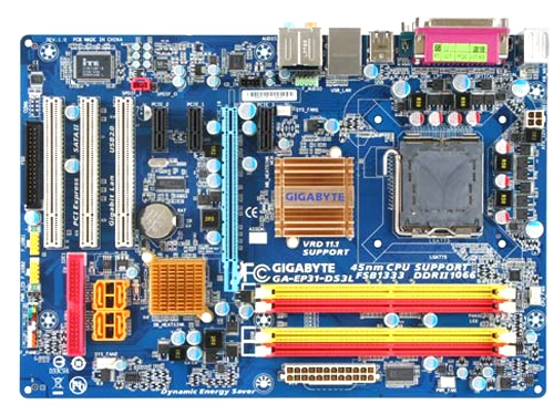 GIGABYTE GA-EP31-DS3L настольная материнская плата P31 розетка LGA 775 для Core2 Экстремальный Quad Duo Pentium D/4 Celeron DDR2 4G б/у G31