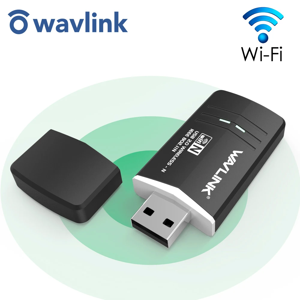 Wi Fi адаптер Wavlink N300 2 0 Мбит/с 802.11N|Сетевые карты| |