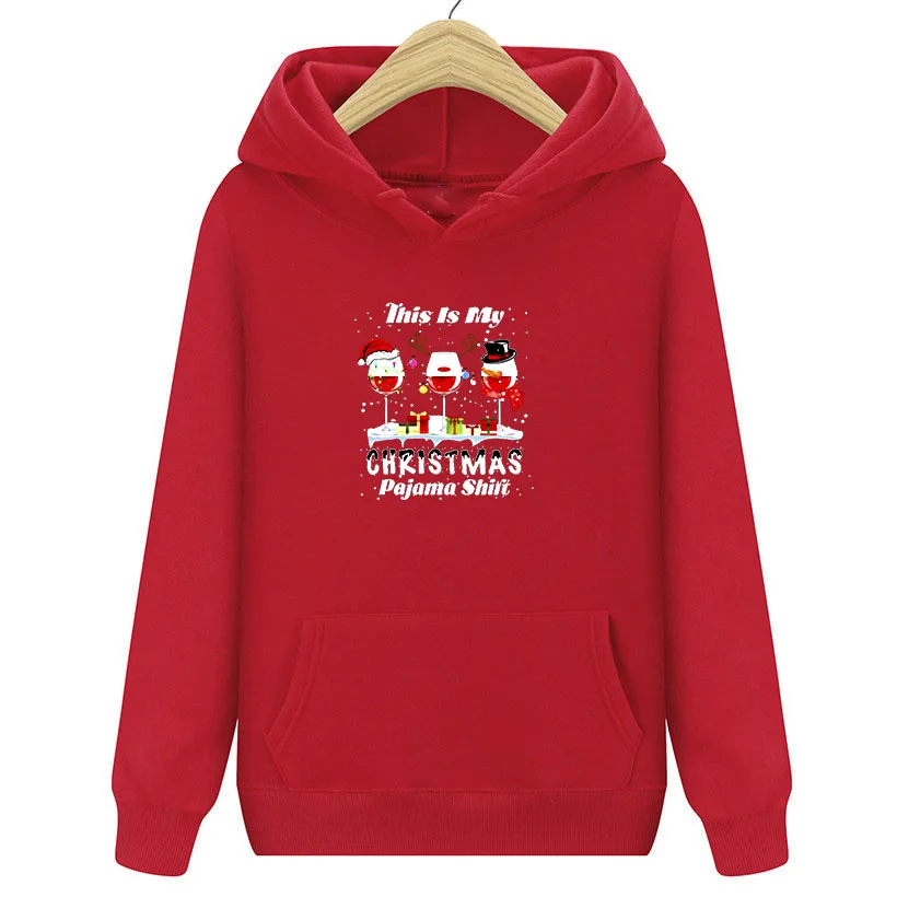 

Christmas Print sweatshirt Women hoodie Cute Hip hop Kawaii Harajuku Oversized kawaii womens tops clothes