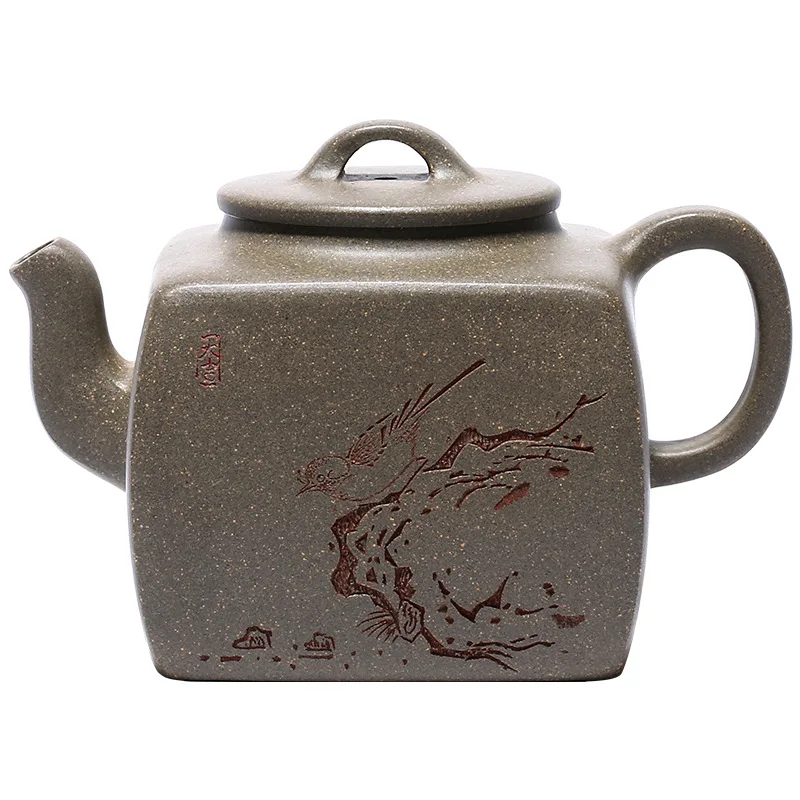 

Yixing Sifang Qingqu purple clay teapot