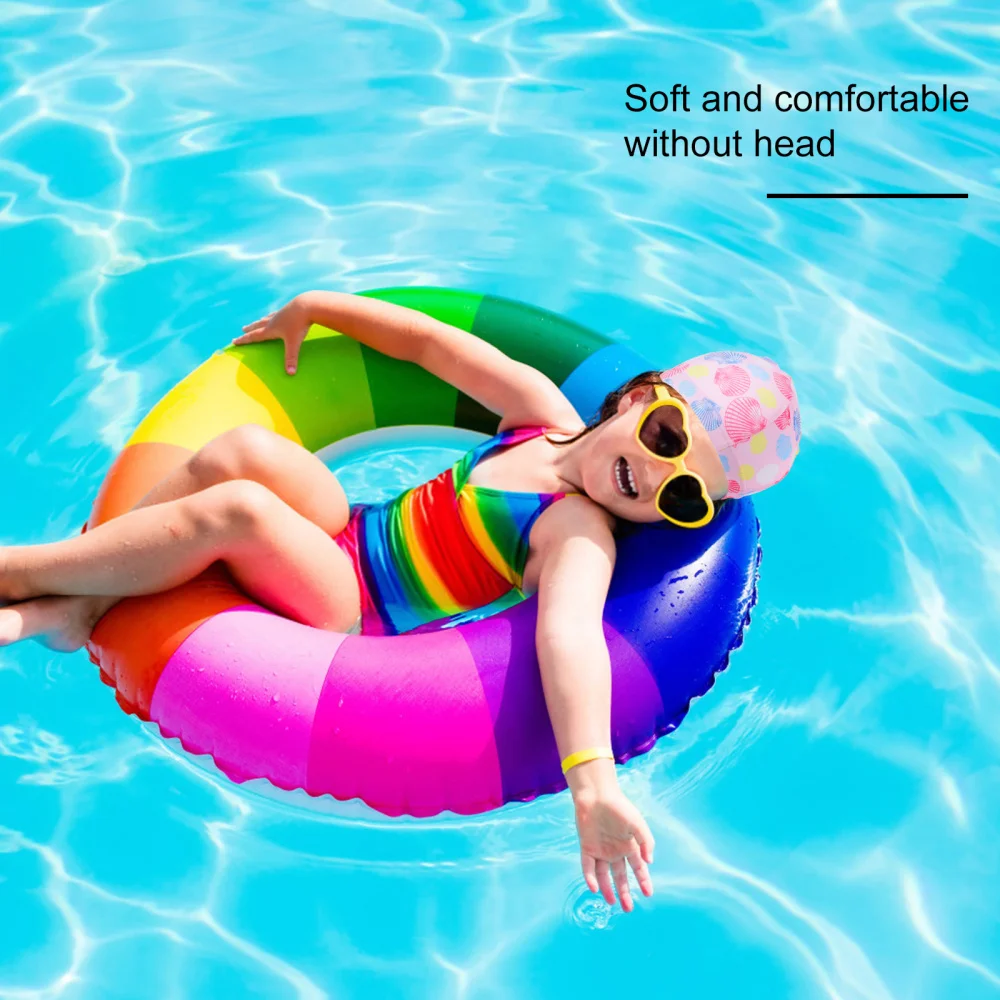 

5pcs Protect Ears Swimming Cap Kids Swim Bathing Cap Shower Caps (Random Style)