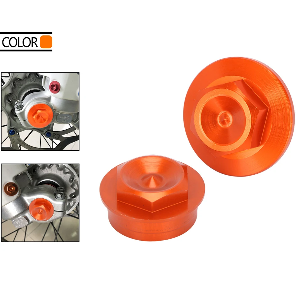 

2 шт., крышка для передней оси колеса CNC для KTM SX SXF EXC EXCF XCW XCFW 125 150 250 300 350 450 500 2015 2016 2017-2021
