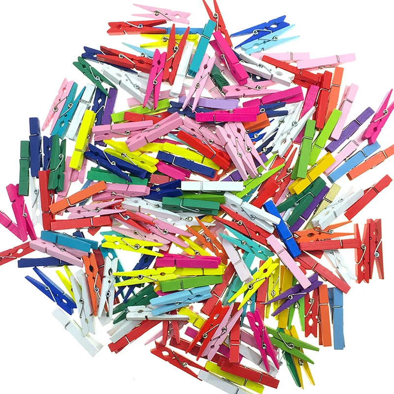 20 шт. деревянные зажимы для одежды|Поделки из дерева| |