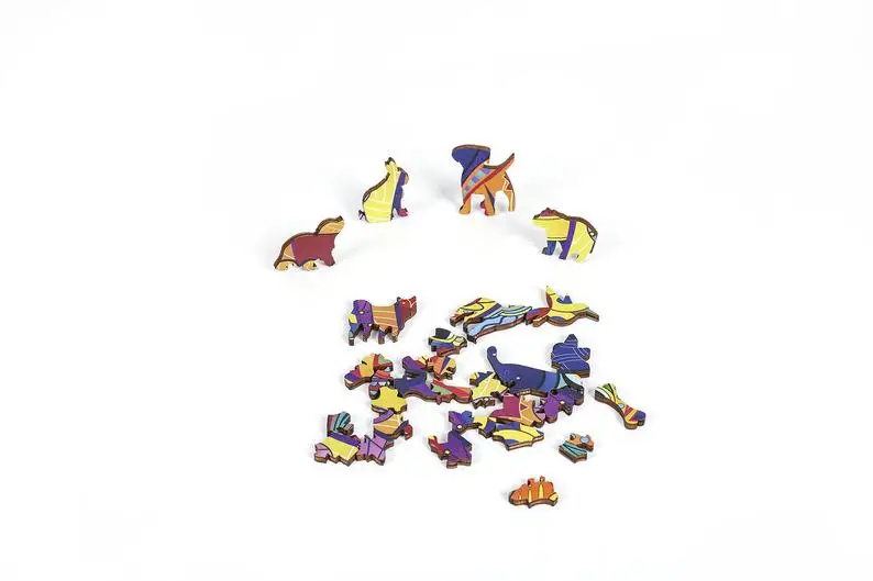

3D Wooden Puzzle For Adults and Kids,Animals Shape Puzzle,Gift Puzzle,Koala Colorful Wooden Puzzles,Wooden Jigsaw Puzzles