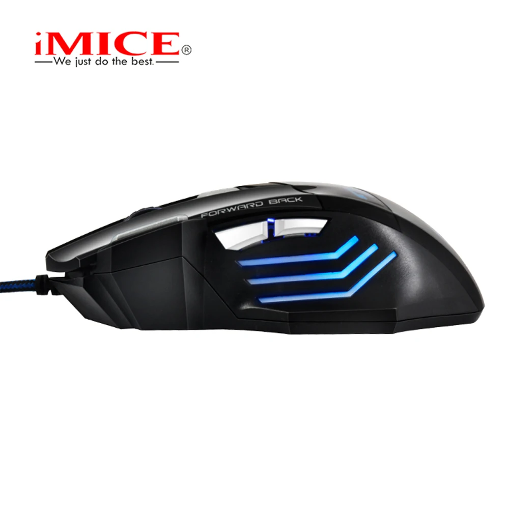 

iMice Mouse keyboard set Gaming Keyboard Imitation Mechanical Keyboard with Backlight Wired USB Game keyboards Gamer Mice X7