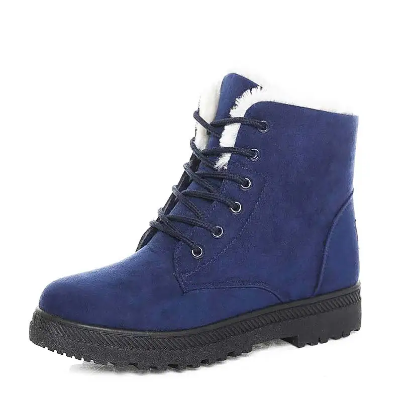 Зимние ботинки женская обувь 2021 теплые меховые плюшевые женские зимние