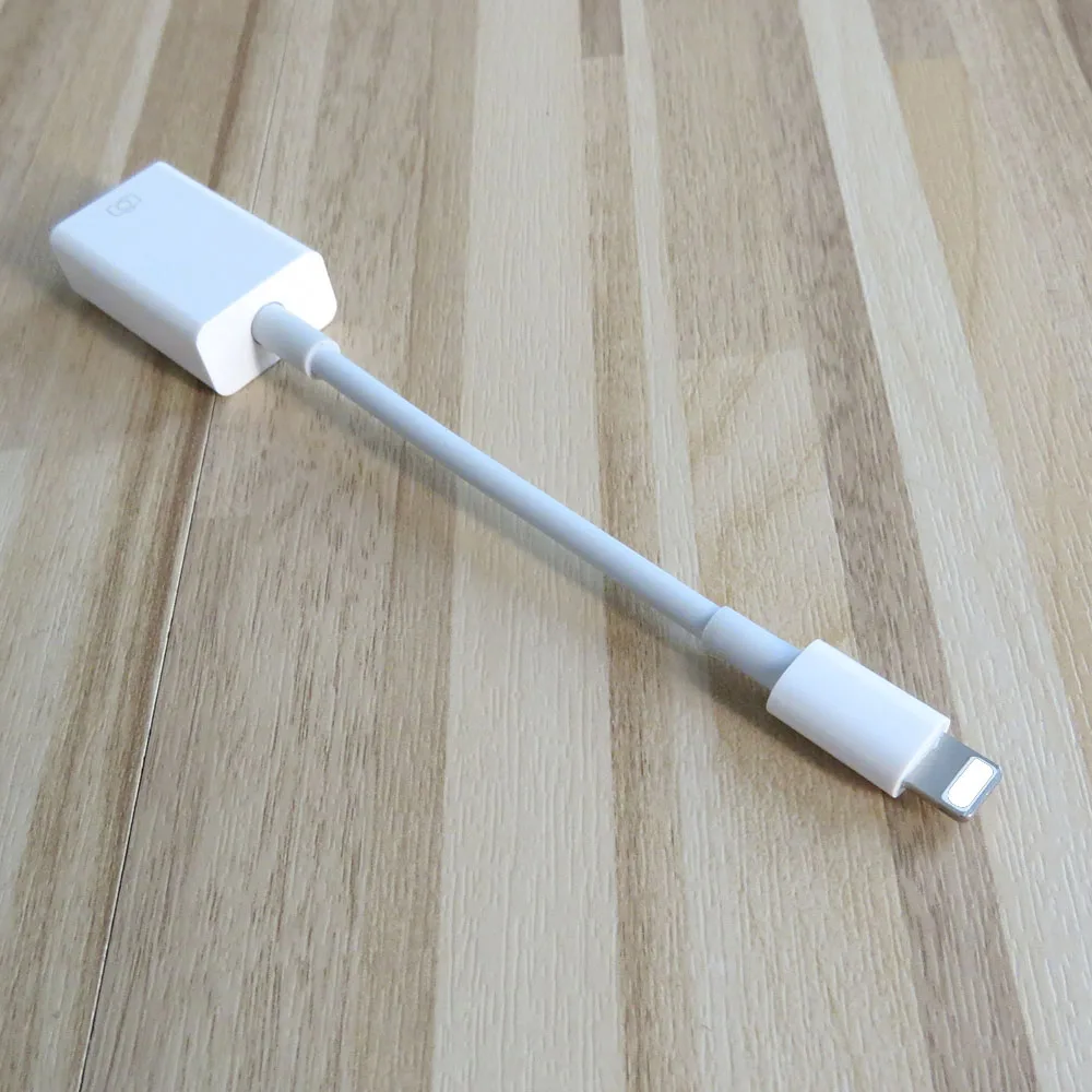 OTG USB адаптер для камеры кабель Lightning наушники миди электрическая клавиатура