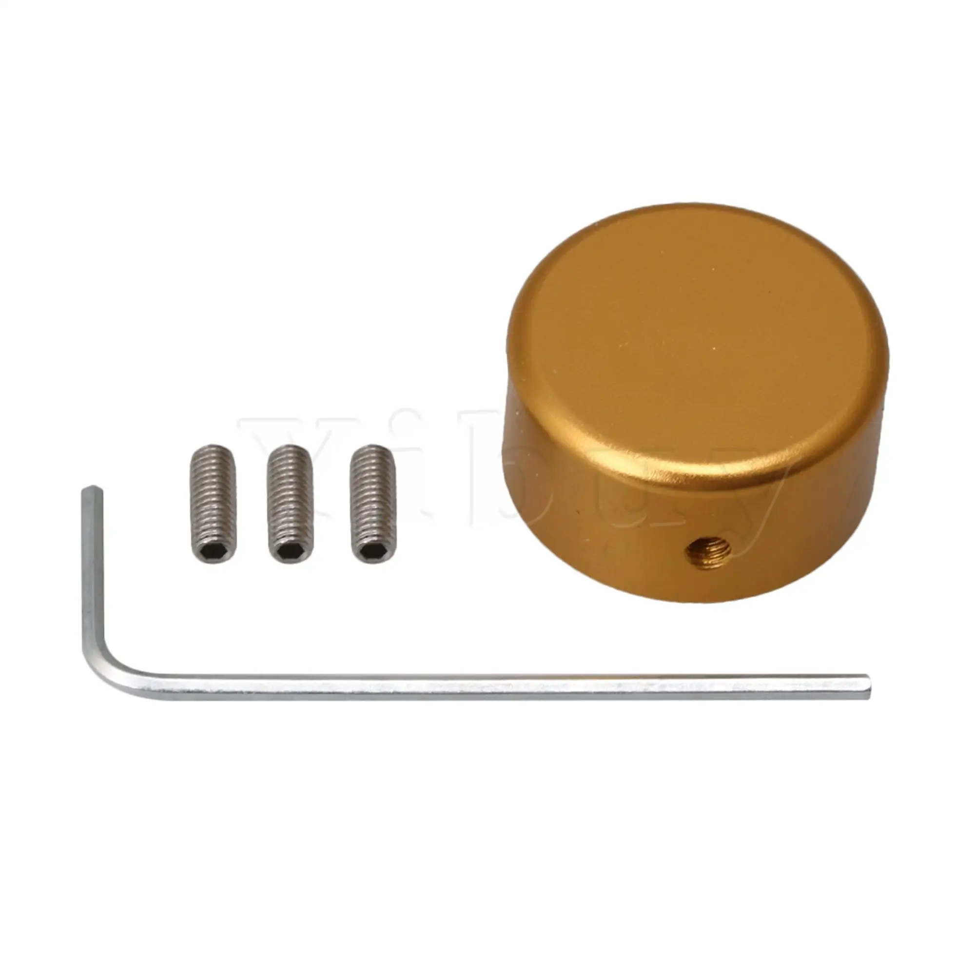 

Golden Effect Pedal Knob Cap for Guitar Pedal Knobs Part with Screws and Wrench