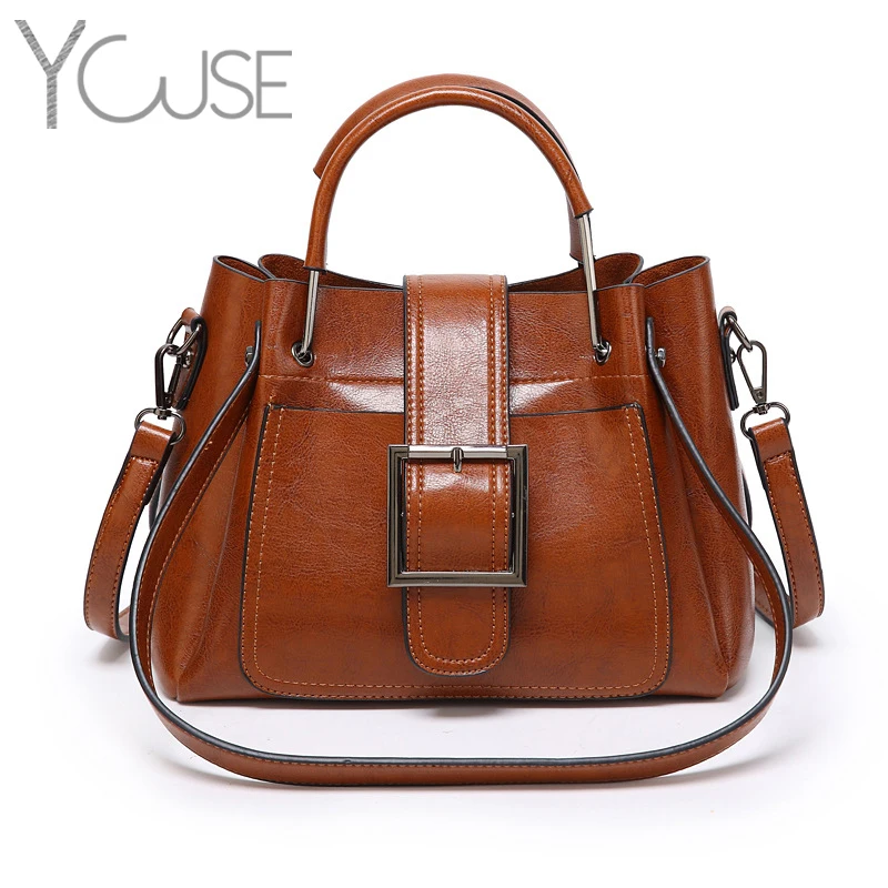 YOUSE сумки через плечо для женщин 2020 сумка женская кожаная с клапаном дешевые