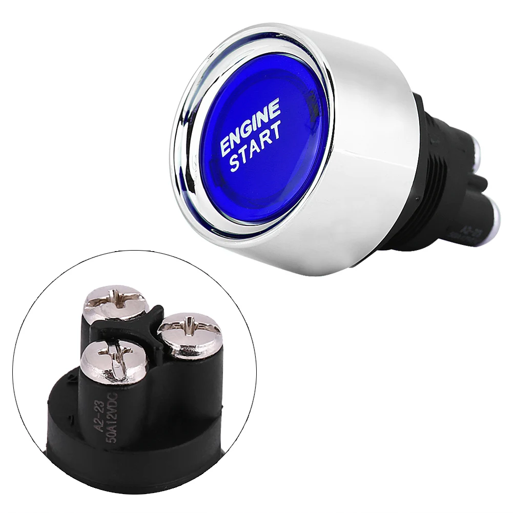 12V-24V 50A автомобильный запуск двигателя кнопка Зажигания стартер запуска замена