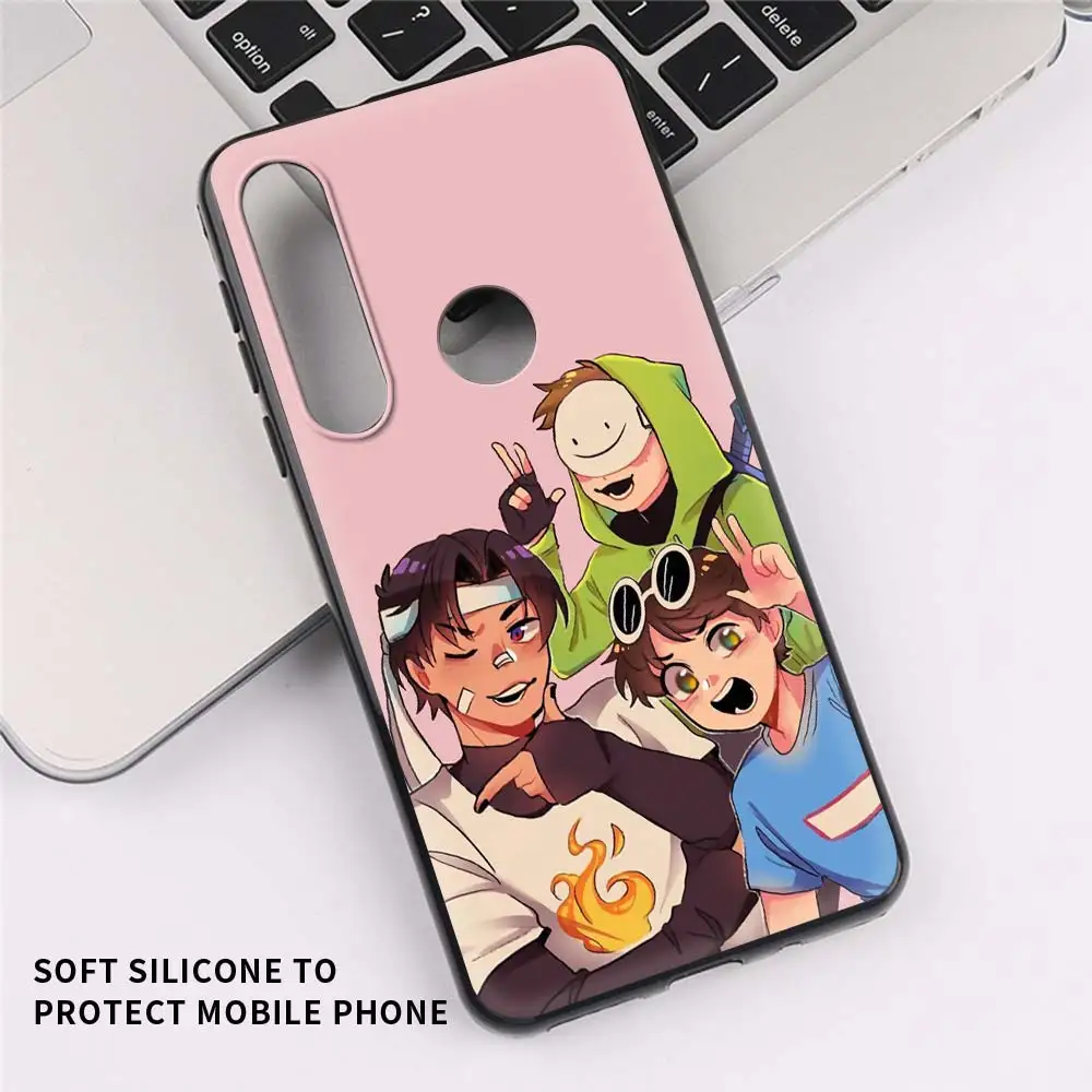 

Dream Smp Cute Phone Case for Motorola Moto G9 Play One Fusion Plus G8 Power Lite Hyper E6s Edge Soft Silicone Cover