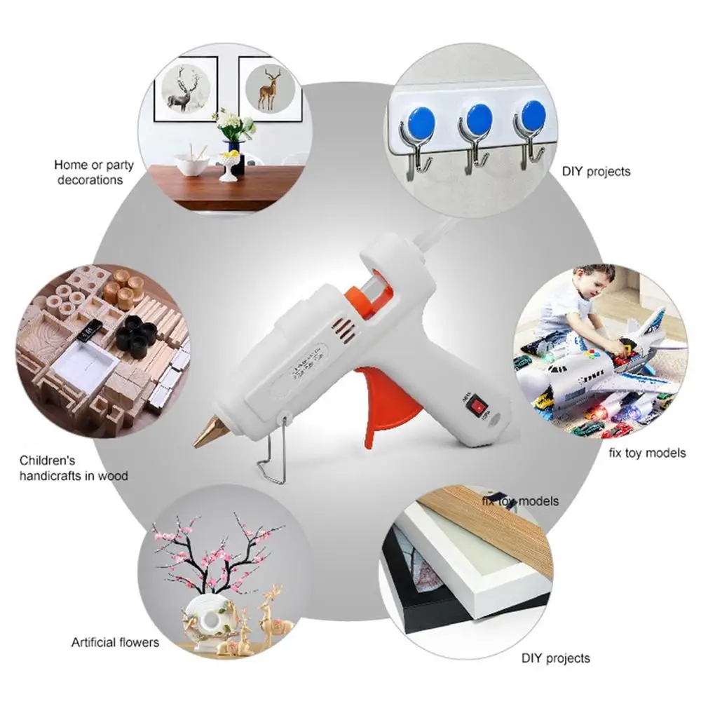 Горячего расплава клея Термальность клеевого пистолета Ремонт Тепловая пушка