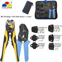 crimping tools sn 2549 sn 48b pliers jaw kit stripping wire cutters pliers for plugtubeinsulation terminals clamping tools