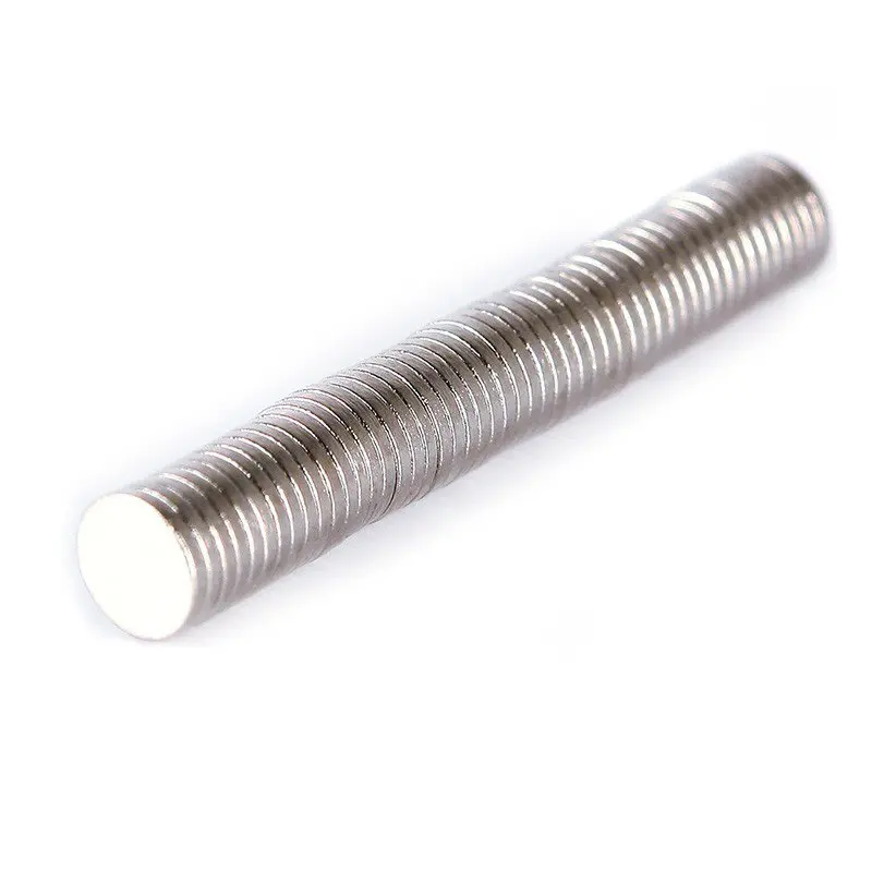 2021 New Wholesale 100 Pcs 6mm x 1mm Cylinder Strong Rare Earth Mass Neodymium Magnet Materials Mini Small Disc | Обустройство дома