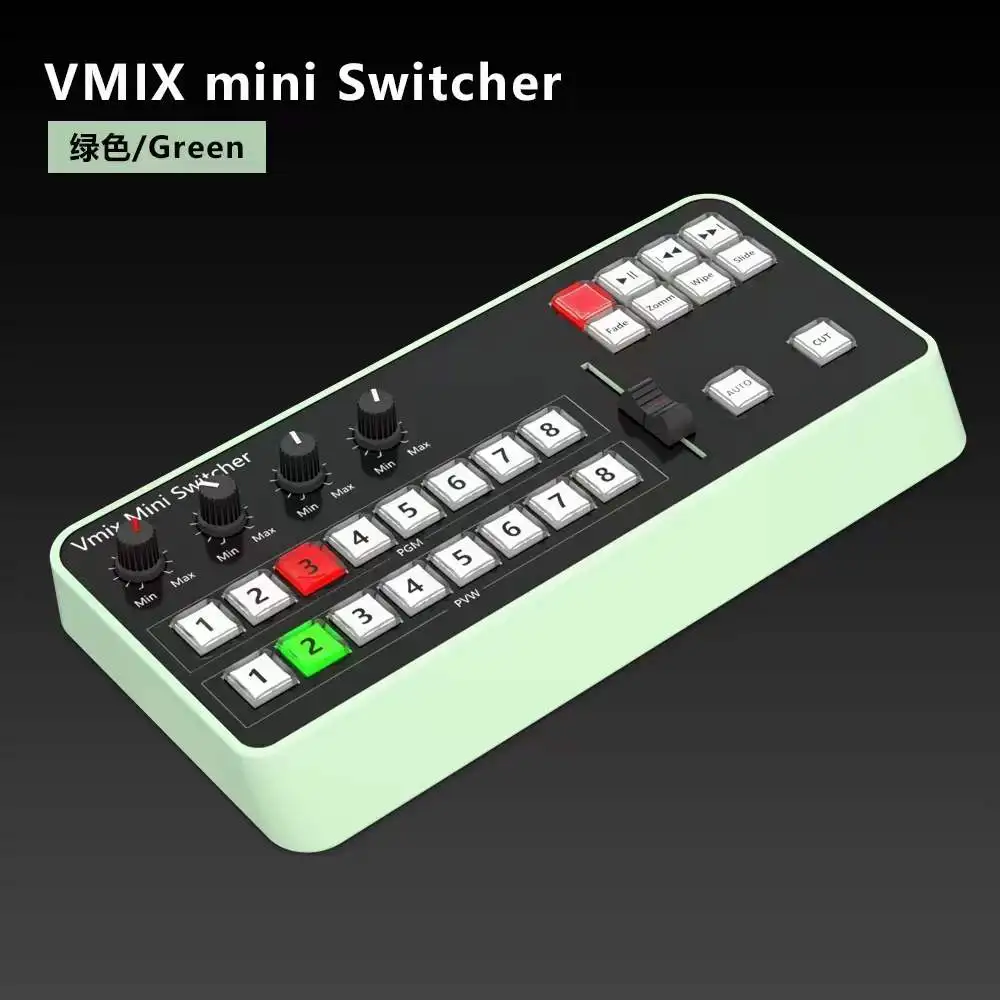 presale TYST Video Vmix Mini Switcher Control Panel MIDI2.0 Recording Switchboard for OBS Youtube Ins TV Broadcasts | Электроника