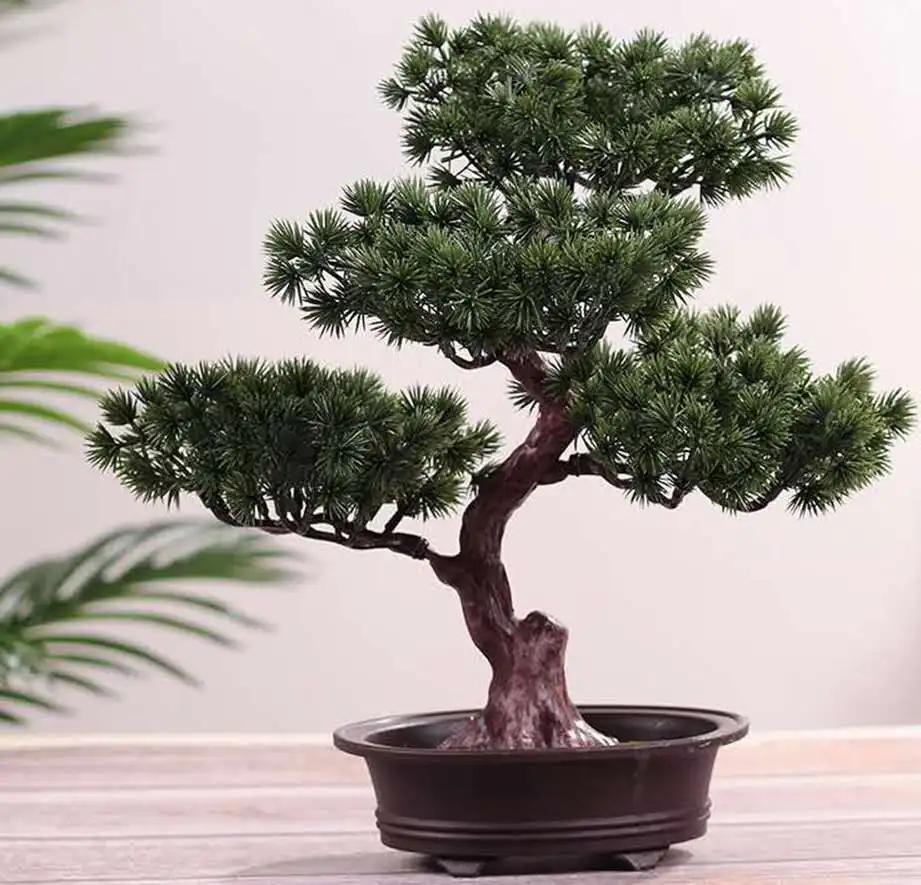 Yingke сосна моделирование растений в горшках Интерьер Декор Феникс растение