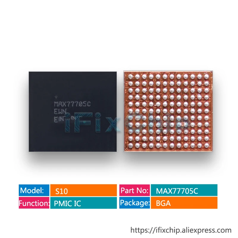 1 10 шт./лот MAX77705C для Samsung S10/S10 + небольшое управление питанием PM IC PMIC