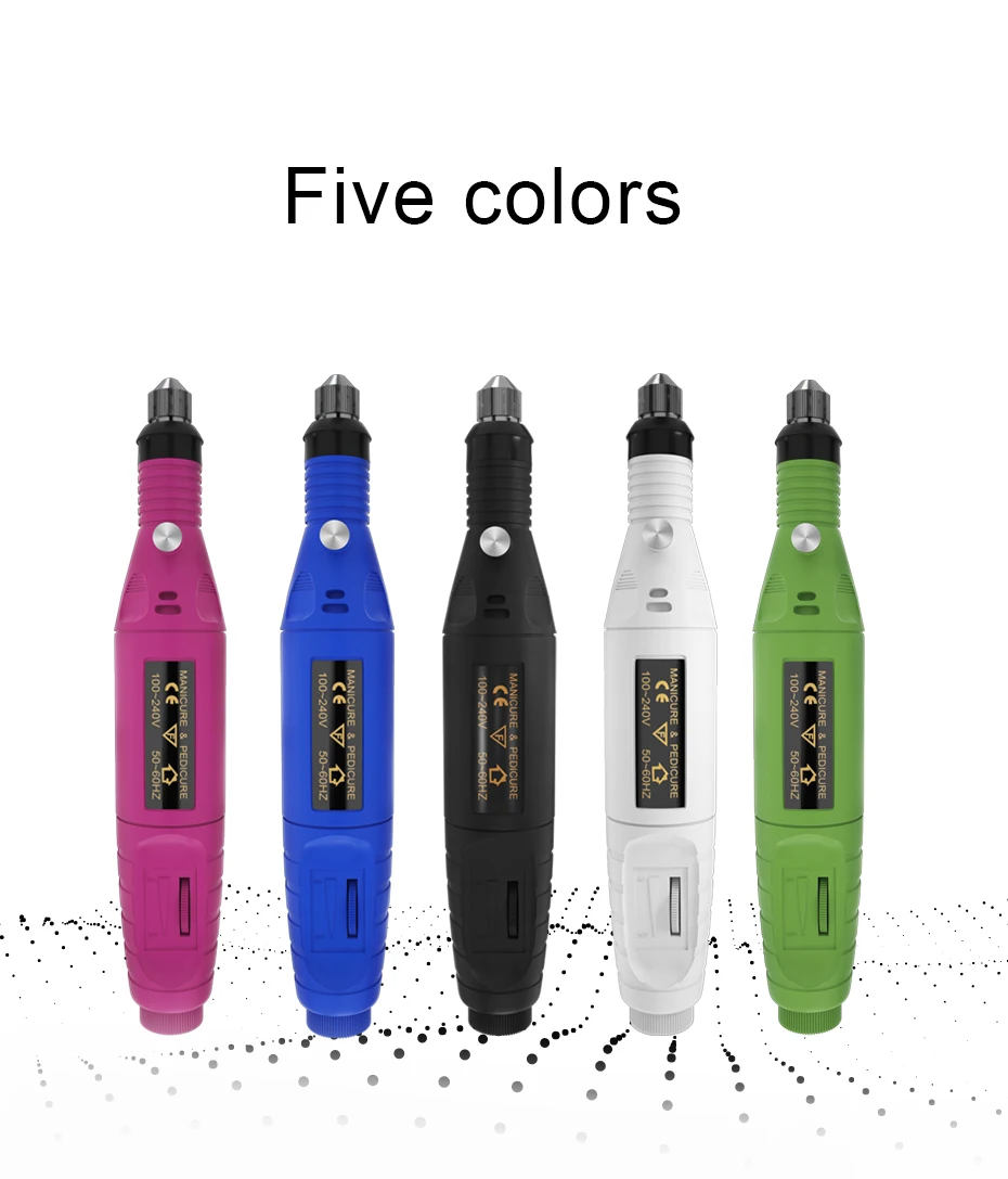 Профессиональный аппарат для маникюра и педикюра фрезер ногтей набор