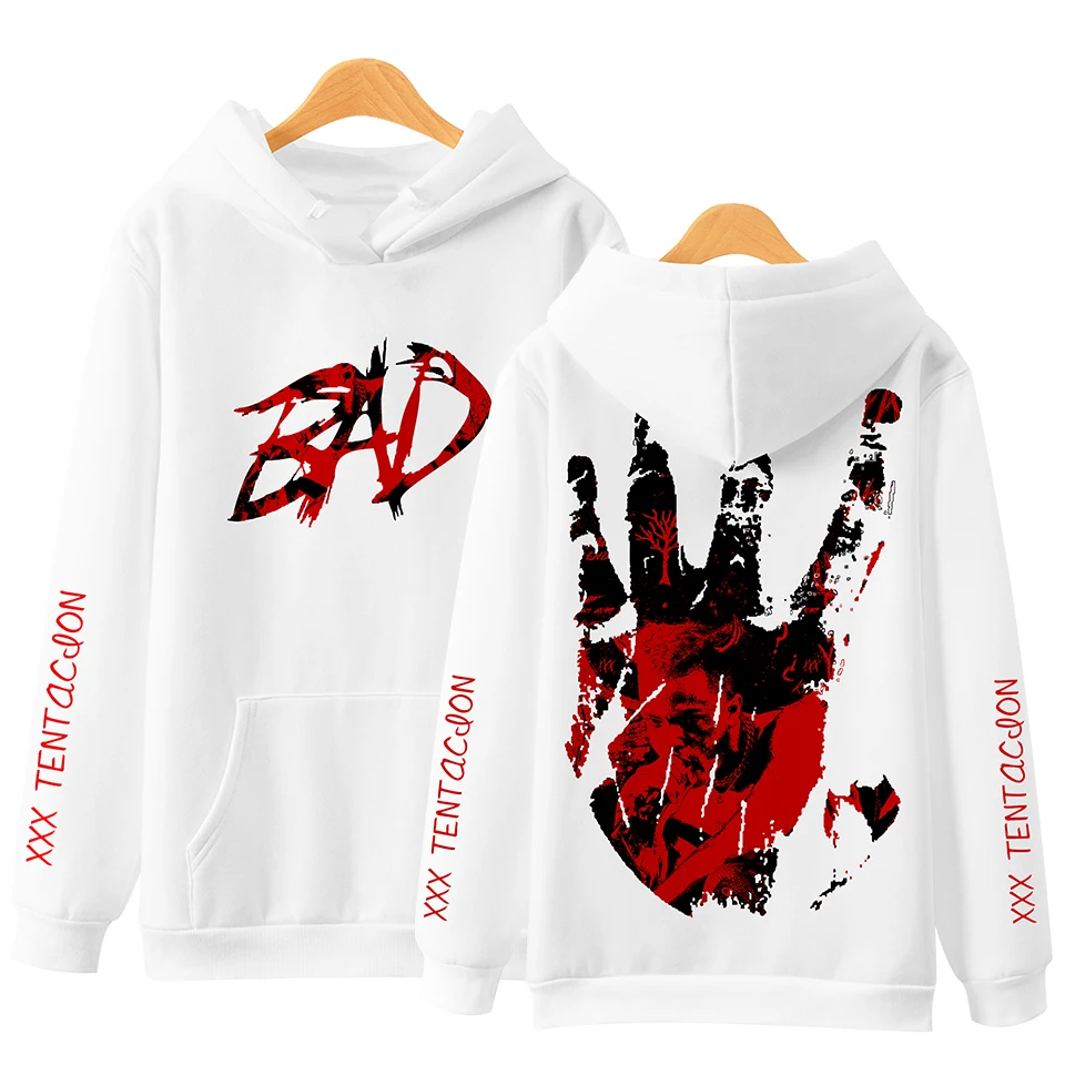 

New Arrival XXXTENTACION Hoodies Men/Women Fashion Handsome Personality Sweatshirts Print XXXTENTACION Men's Hoodie