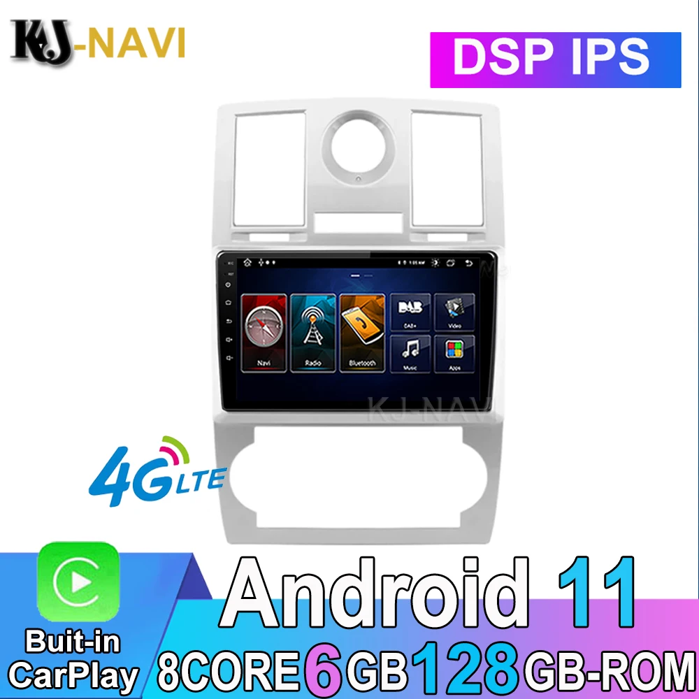 

IPS DSP Android 11,0 для Chrysler 300C 1 2004 - 2011 9 дюймов без Dvd Автомобильный плеер Радио Видео навигация GPS Мультимедиа 4G LTE