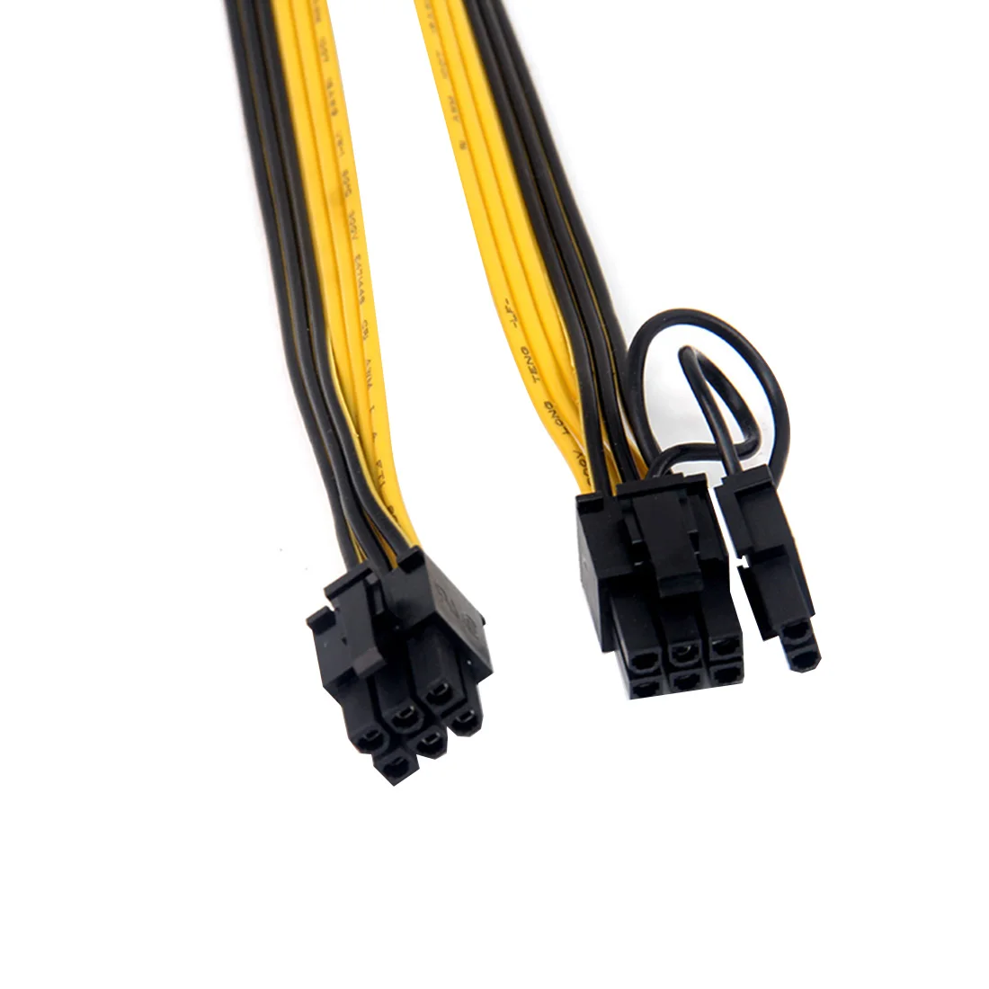 XT-XINTE PCIe 6Pin до 6 + 2 Pin Кабель питания 8 pin PCI Express Видеокарта кабель папа-папа |