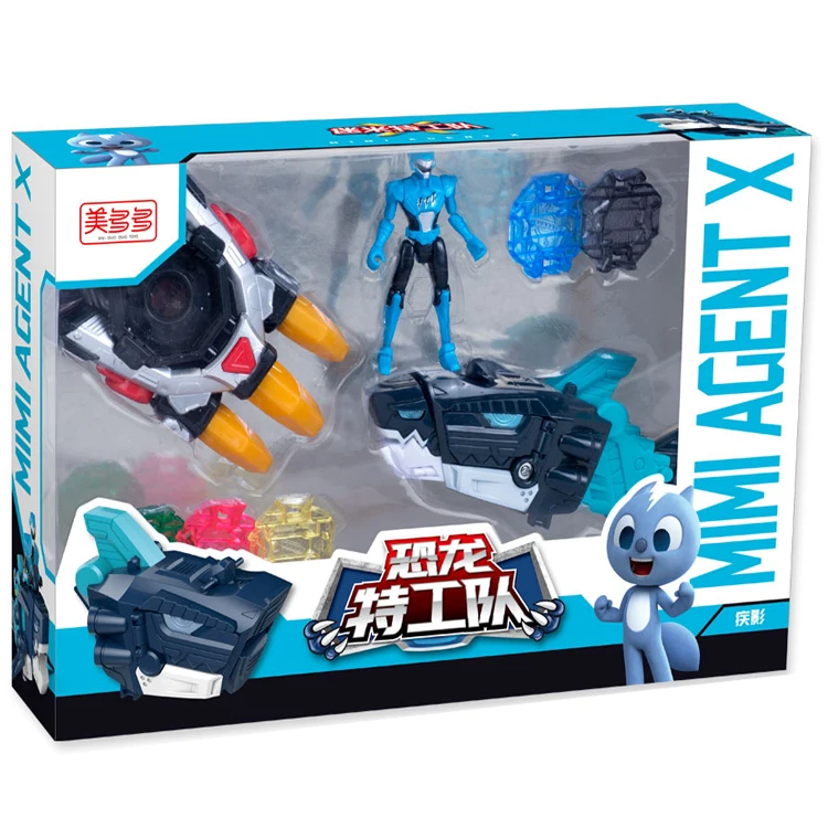 

MiniForce преобразования обновленная версия фигурка игрушки агент игрушки X вольт семей Air Force Игрушки для мальчиков подарки светильник синий