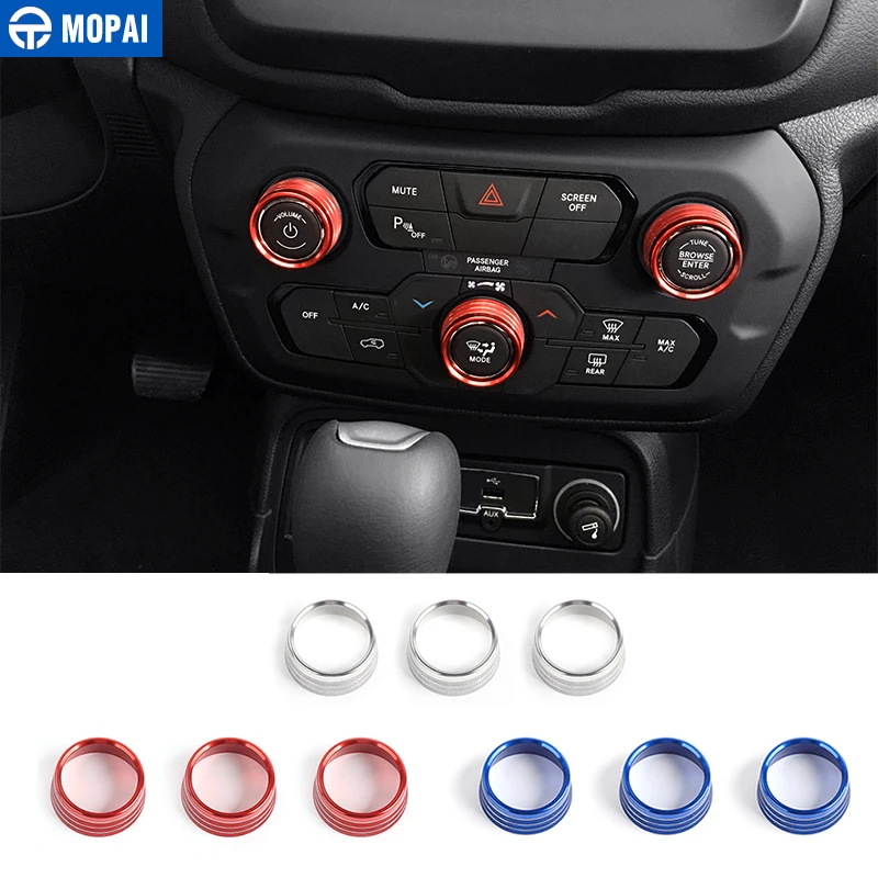MOPAI Автомобильный интерьер кондиционер аудио CD Регулируемая Кнопка украшение