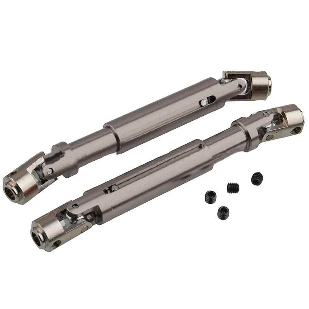 

Metal Drive Shaft CVD Universal Joint Upgrade Parts for HSP Simulation Climbing Car RGT86100 SCX10 D90 CC01