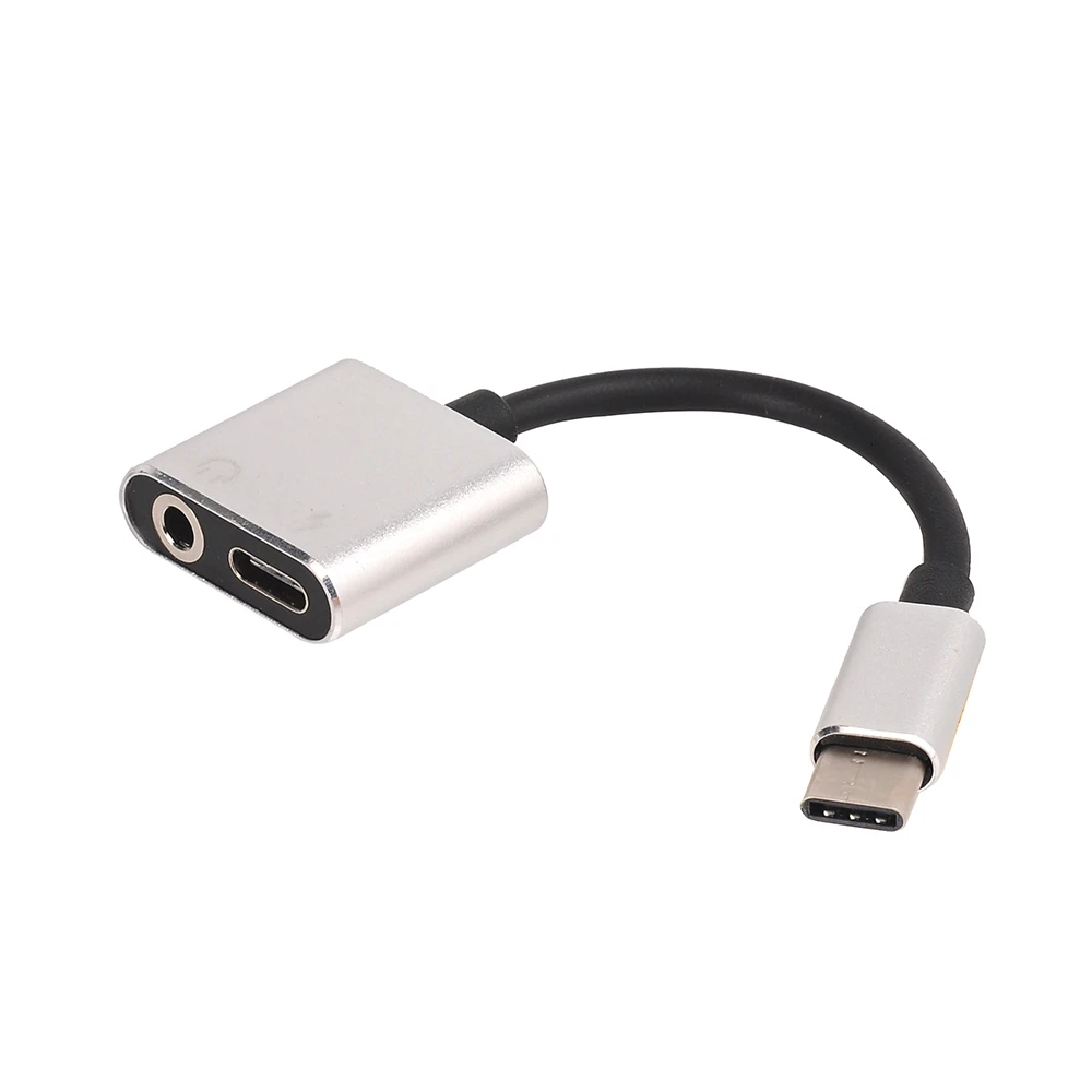 2 в 1 тип c до 3 5 мм аудио кабель зарядного устройства usb type C наушники зарядный ключ