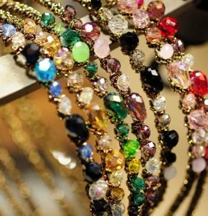 [6250] искусственные Летние Стильные аксессуары для волос женские повязки на