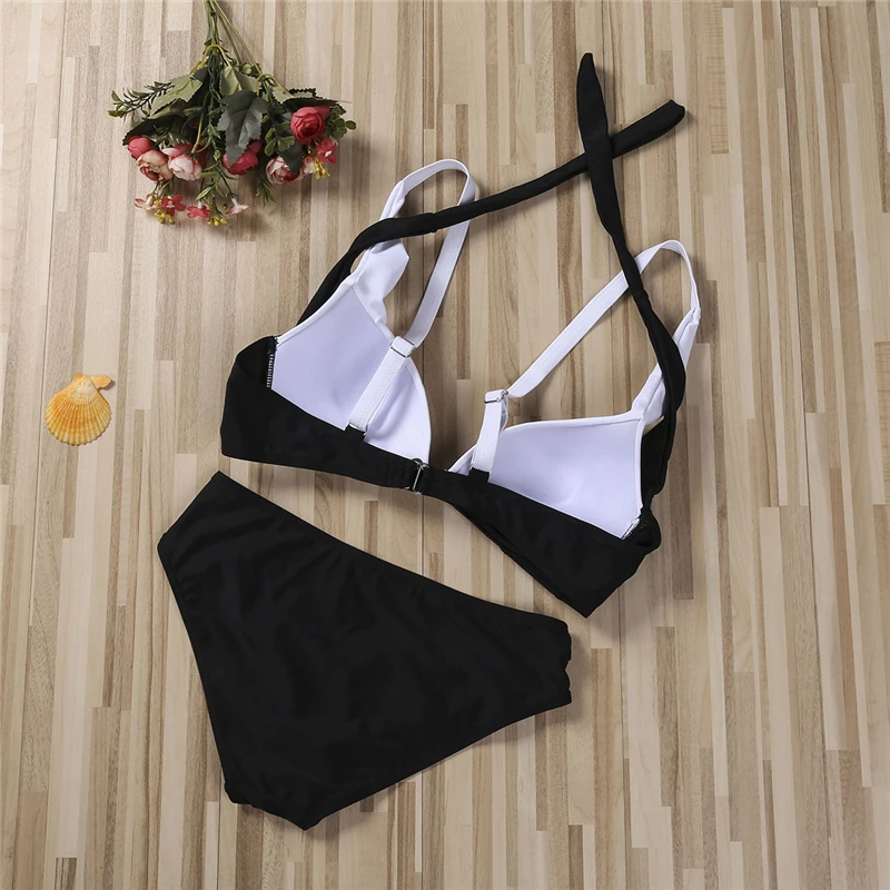 

Womens Two Piece Push Up Padded Tankini Bikini Swimsuit Bathing Suit Swimwear