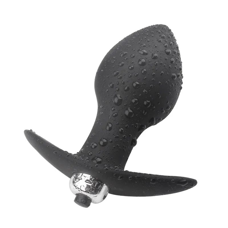 Силиконовая Вибрирующая Анальная пробка маленькие анальные секс-игрушки для