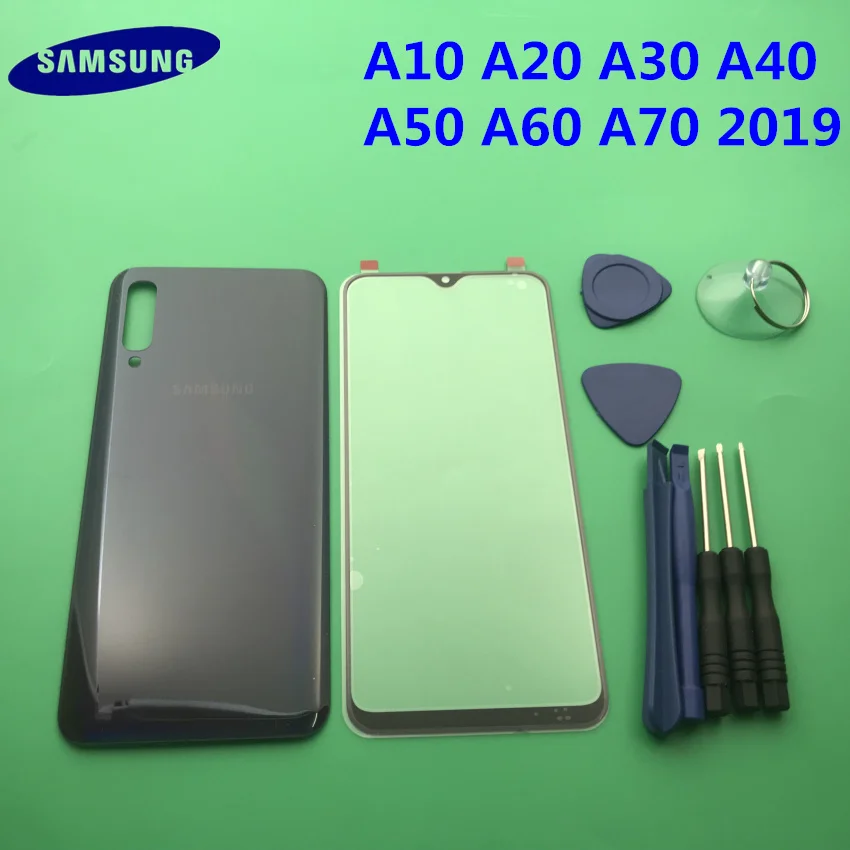 Оригинальный стеклянный объектив для Samsung Galaxy A10 A20 A30 A40 A50 A60 A70 крышка