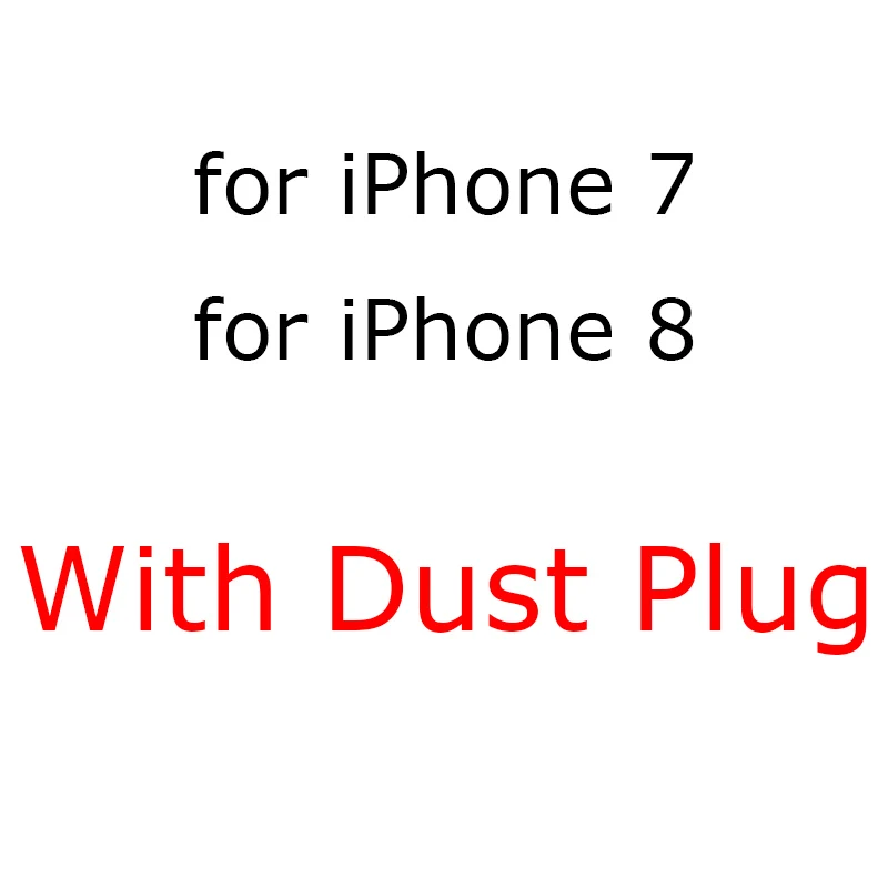 Clear Пылезащитная заглушка для силиконовый чехол для iPhone 6 6s 7 8 Plus X XS Max XR роскошный мягкий ТПУ полнозащитный Прозрачный чехол для iPhone 8 Plus XSMax - Цвет: Clear