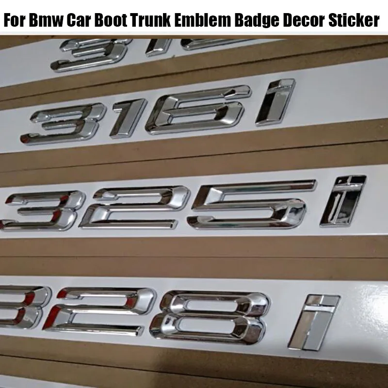 Топ авто-Стайлинг 3D наклейка с эмблемой для автомобиля знак 3 серии GT 318i 320i 325i 328i