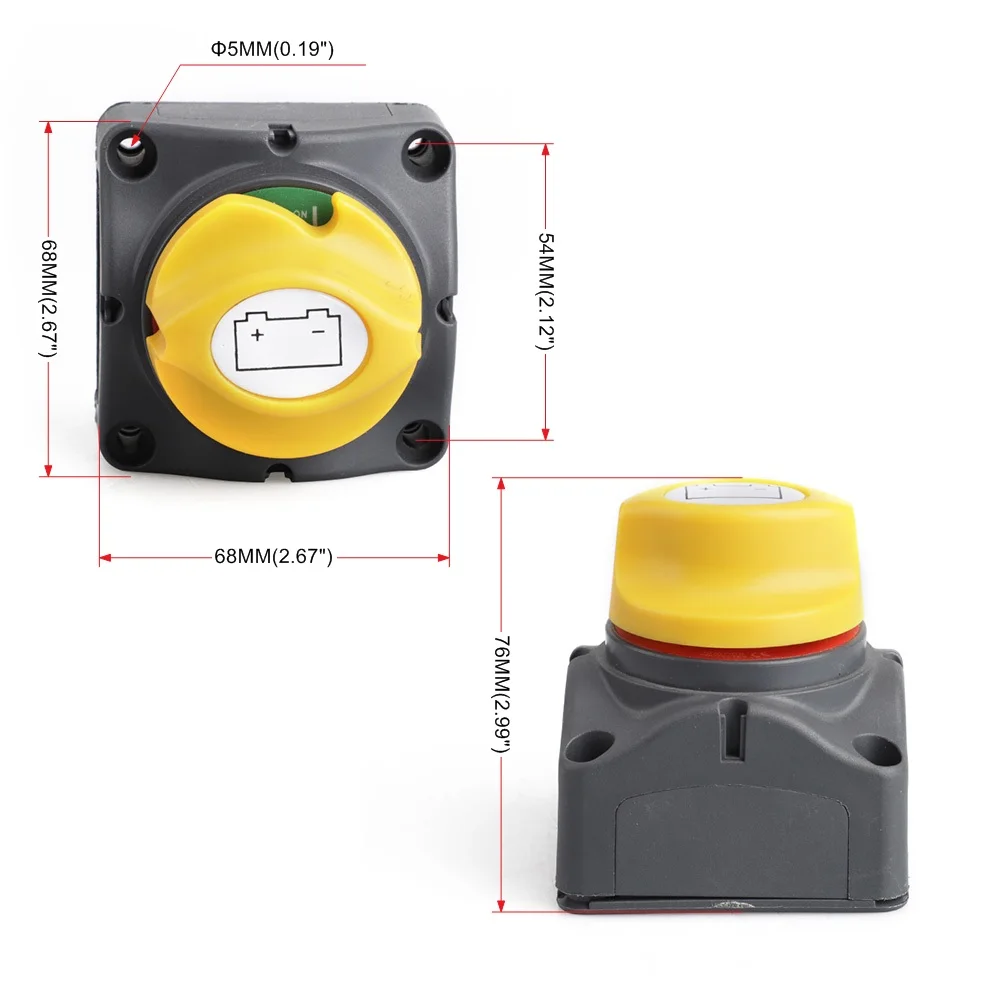 12 В/24 В водонепроницаемый переключатель крышки для автомобиля грузовика лодки