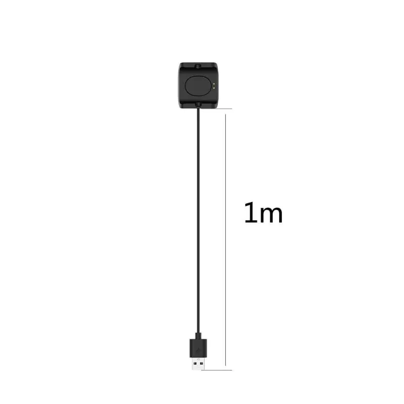 

100cm Charging Dock Station USB Charging Cable Data Charger For Hua Mi Amaz fit Bip S 1s A1805 A1916 Smart Watch