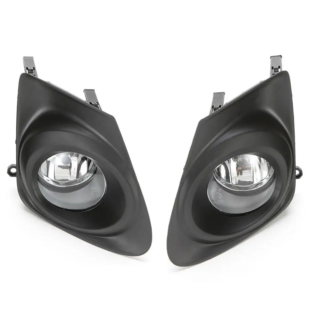Для 2011-2013 Toyota Corolla Прозрачный бампер противотуманные фары + крышка переключатель