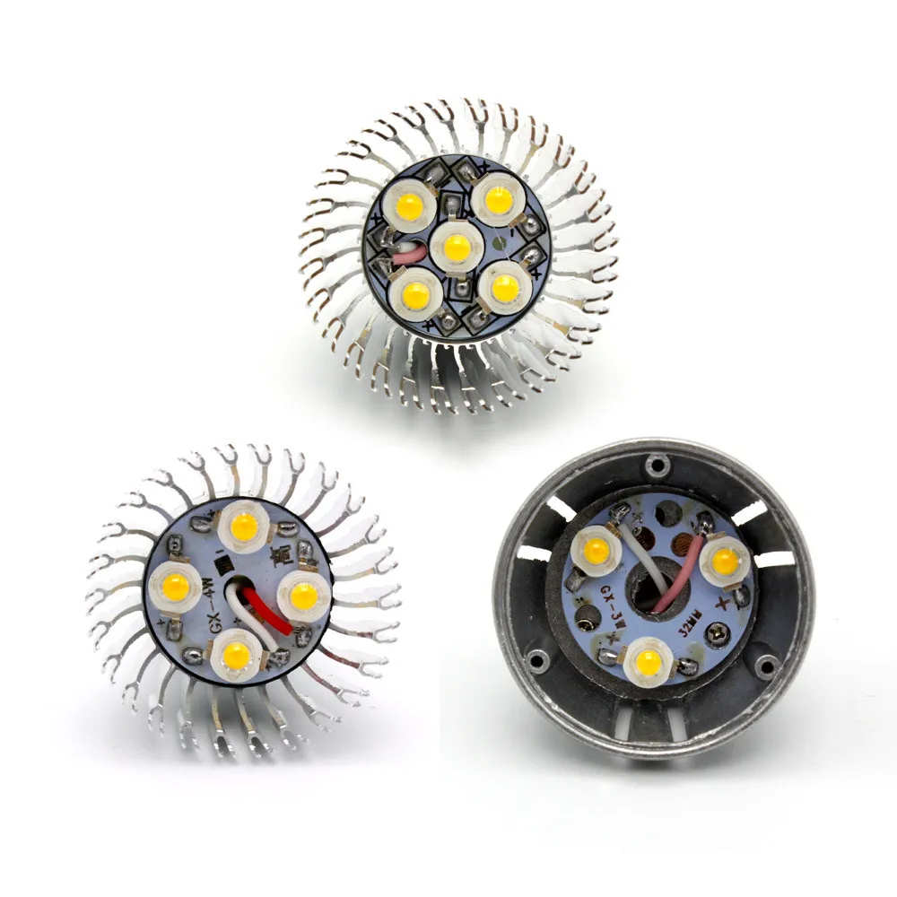 Диммируемая Светодиодная лампа GU10 E27 E14 MR16 Точечный светильник сменная