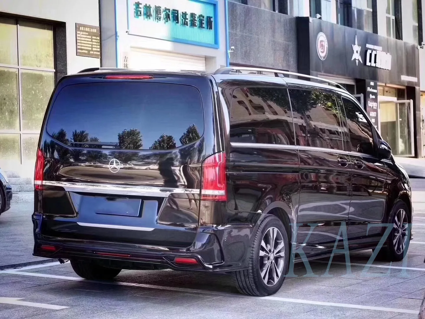 

2020 подходит для Benz Mercedes V-class V260/Xinweiting, обновление, обвес, передний и задний бампер, боковая юбка, Middl