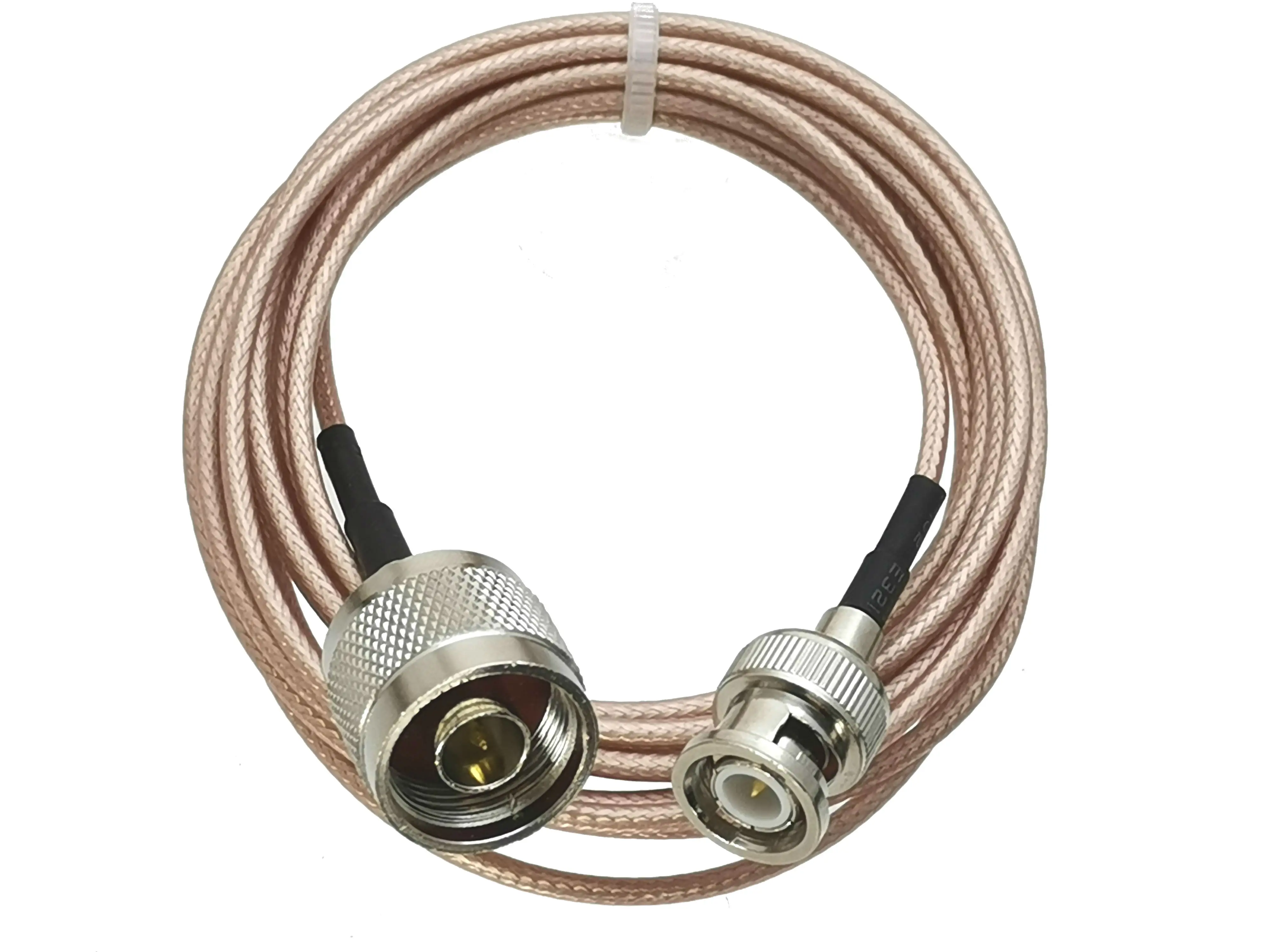 Кабель RG316 штекер N к штекеру BNC Штекерный Разъем RF Jumper pigtail прямой 4 дюйма ~ 10