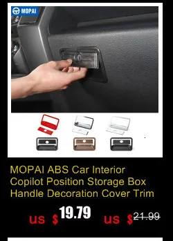 MOPAI ABS Автомобильная центральная консоль приборная панель вентиляционная панель декоративная крышка наклейки для Ford F150 Up автомобильные аксессуары