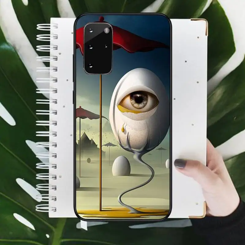 

Salvador Dali Art retro painting Phone Case For Samsung galaxy S 9 10 20 A 10 21 30 31 40 50 51 71 s note 20 j 4 2018 plus