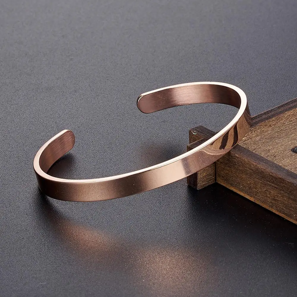 

Hot Sale Silver Gold Rose Gold Color 316L Stainless Steel Cuff Bracelet Men Women Cuff Bangle Jewelry Gift