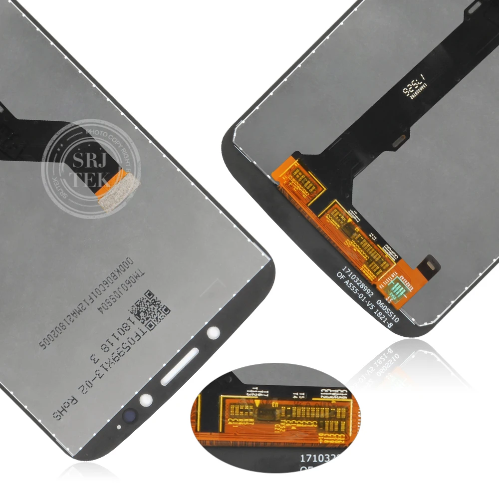 Экран для Motorola Moto E5 ЖК-дисплей сенсорный экран дигитайзер полная сборка Plus